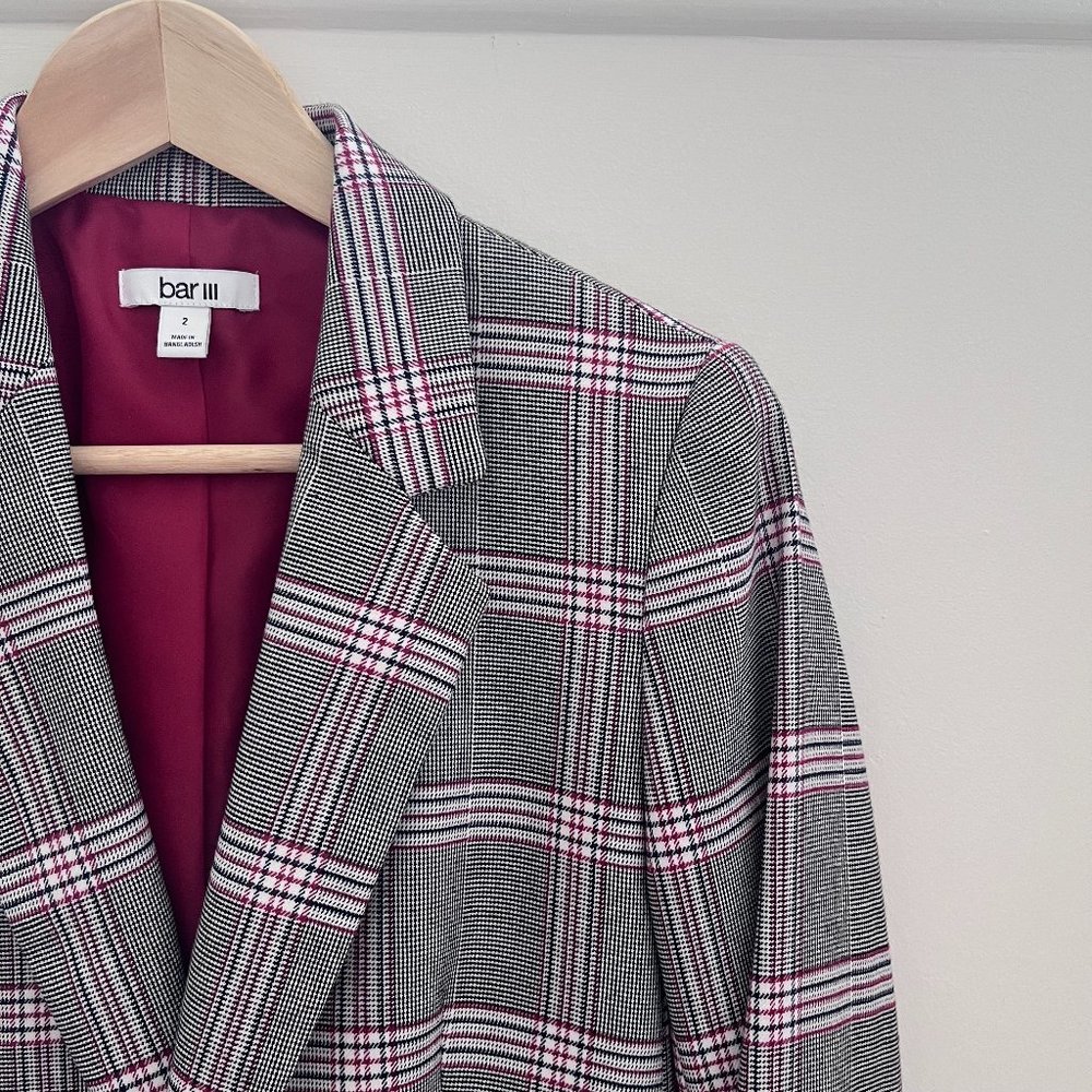 Plaid Blazer